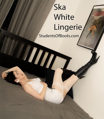 Ska white lingerie 