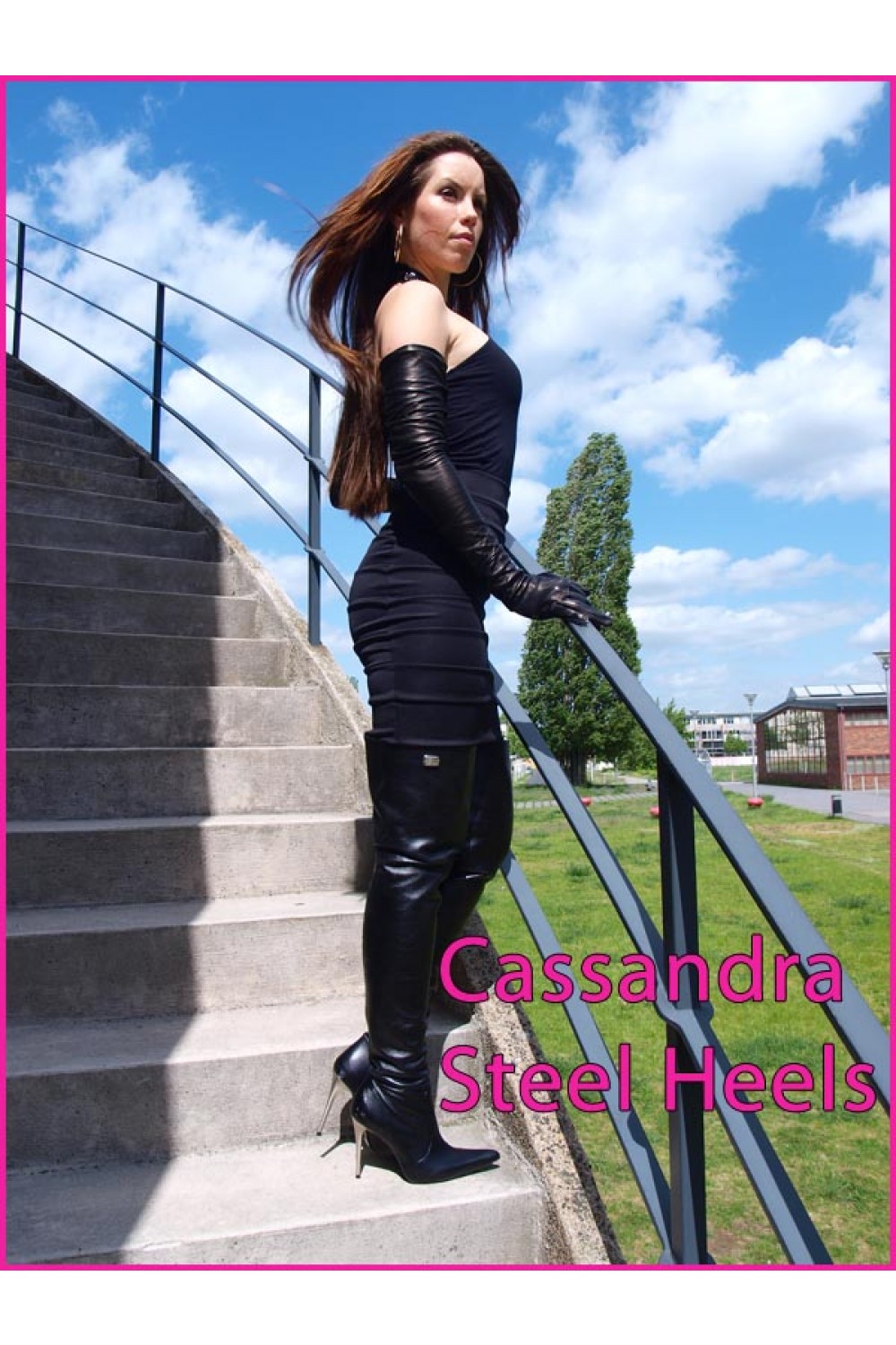 Steel heeled boots store