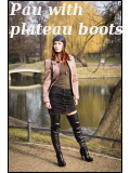 Pau with plateau boots
