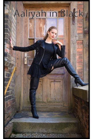 AALIYAH IN BLACK