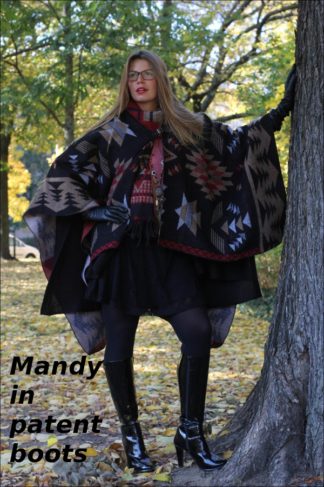 MANDY IN PATENT BOOTS