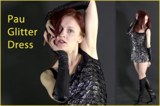 PAU GLITTER DRESS